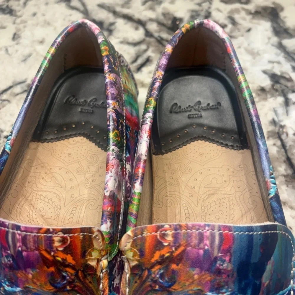 Robert Graham hand painted Skull drivers size 10.5